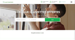 Desktop Screenshot of glaszetteroffertes.nl